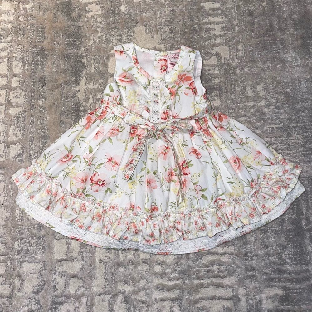 🏷️ 5 for $25 - VINTAGE Lydia Jane Floral Dress